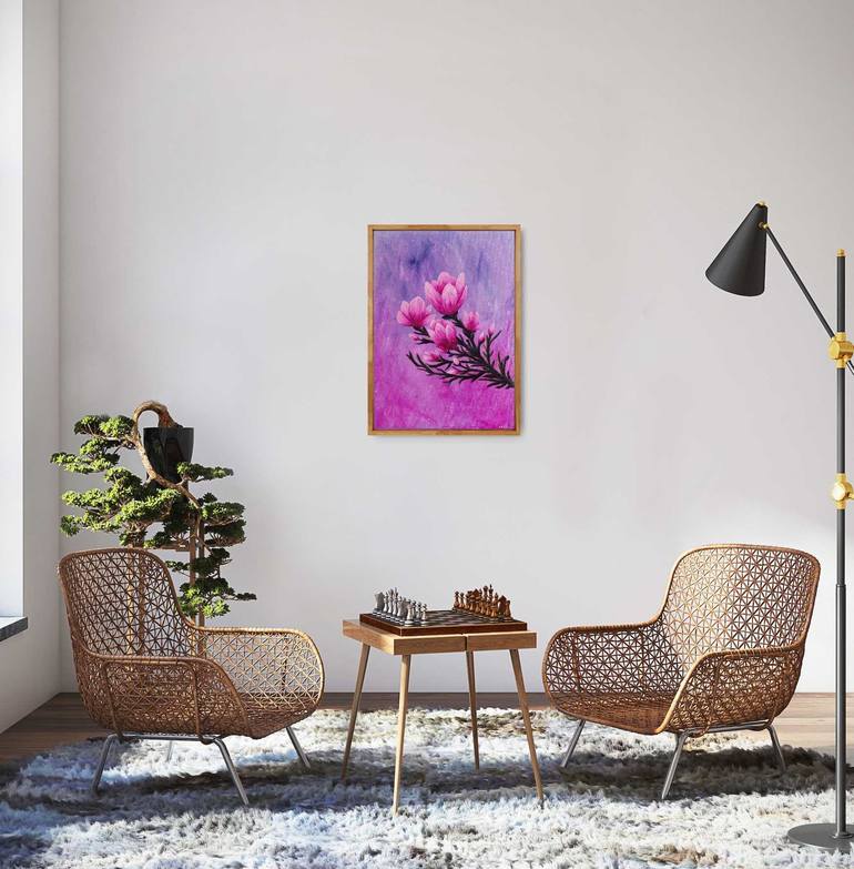 Original Realism Floral Painting by Lilli Kirschmann