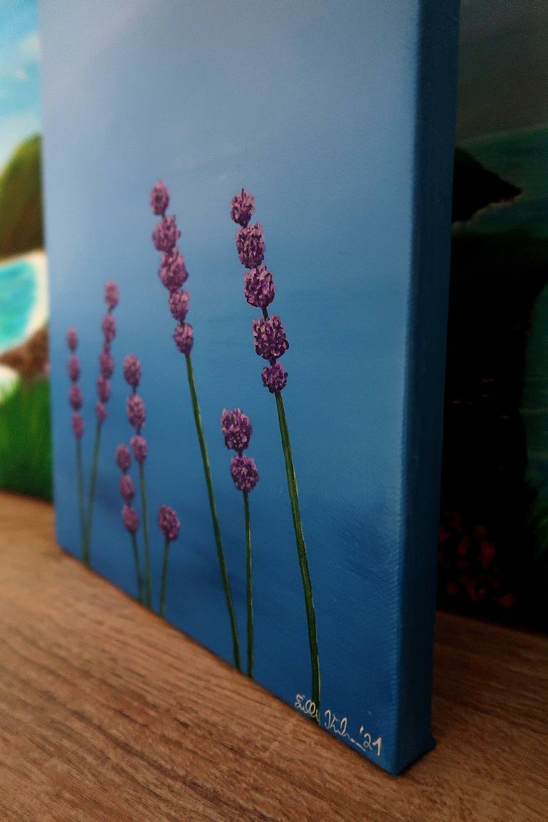 Original Modernism Floral Painting by Lilli Kirschmann