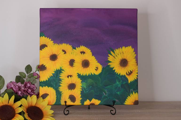 Original Floral Painting by Lilli Kirschmann