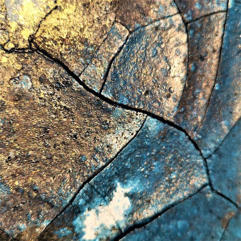 Original Art Deco Abstract Painting by Olga Manilov