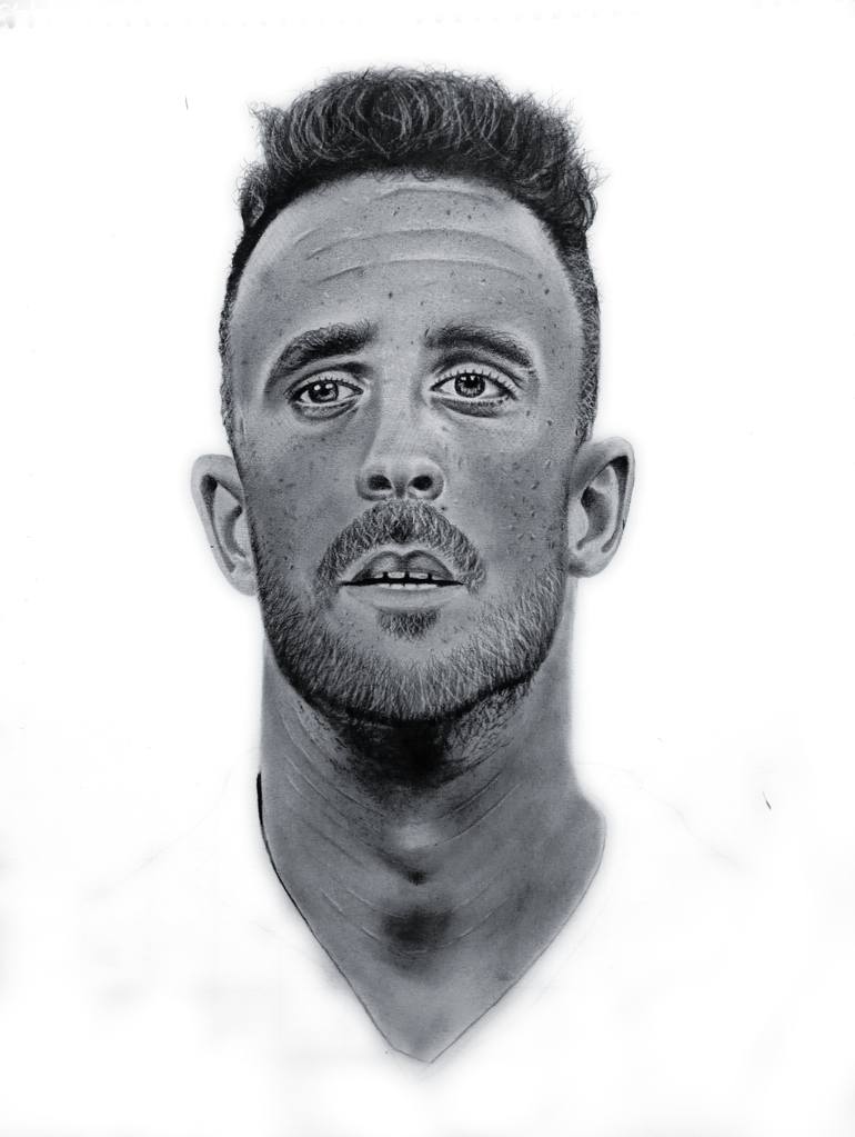 Original Figurative Men Drawing by Anthony Edem  Toneroartwork