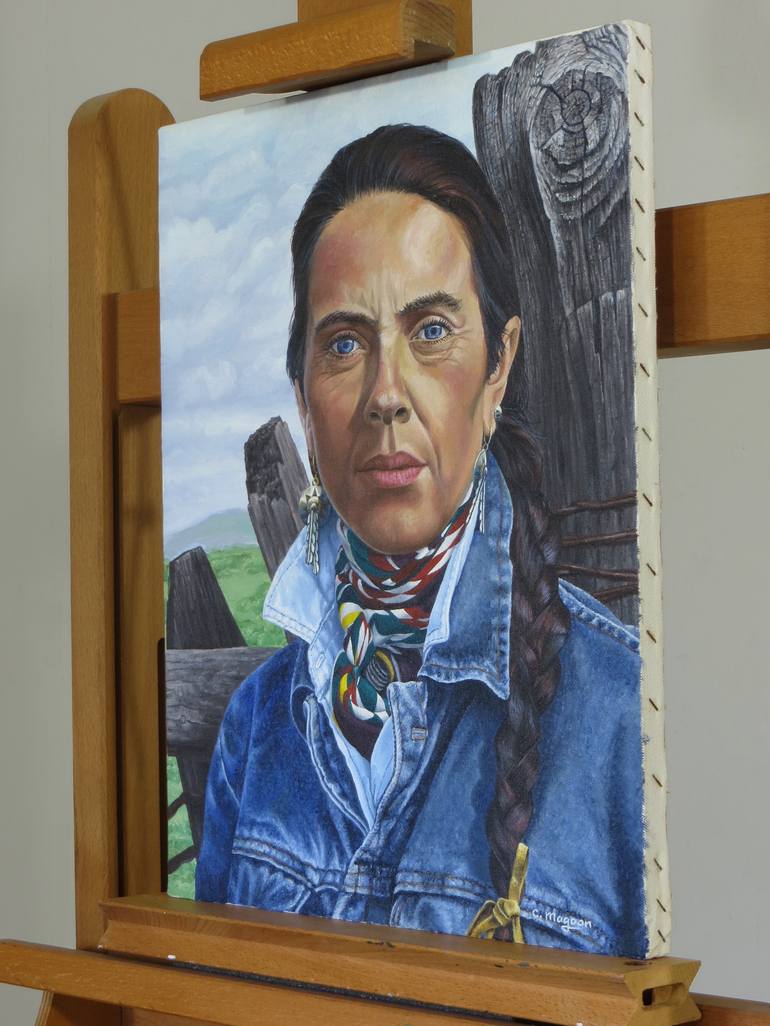 Original Photorealism People Painting by Craig Magoon