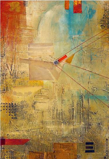 Original Dada Abstract Collage by Lina Kogan
