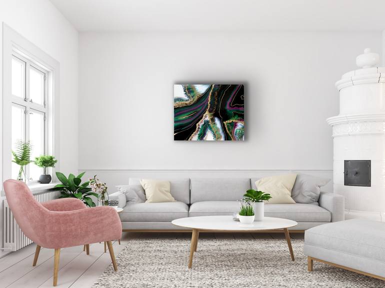 Original Abstract Painting by Nataly Opoleva