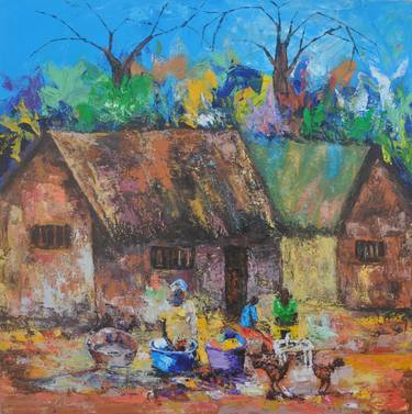 Original Home Paintings by Nyornuwofia Agorsor