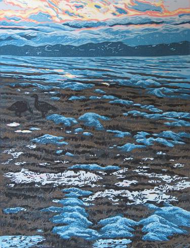 Original Fine Art Landscape Printmaking by Sarah Drummond