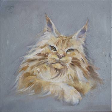 Print of Cats Paintings by Svitlana Petrovska