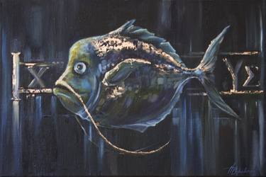 Print of Fish Paintings by Svitlana Petrovska