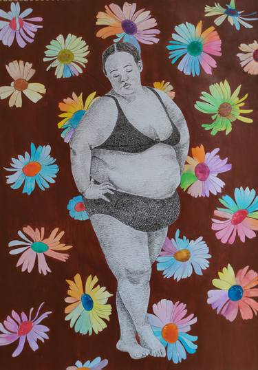 Print of Body Drawings by Tanu Yadav