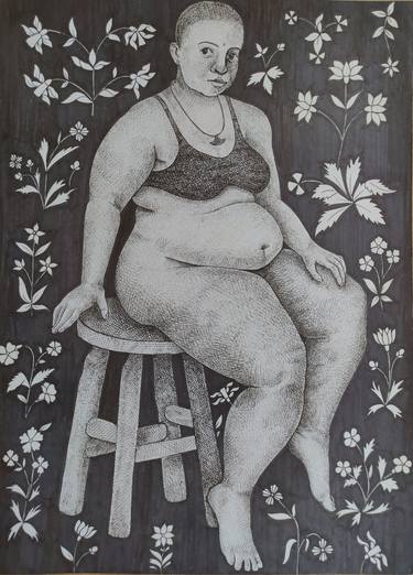 Print of Body Drawings by Tanu Yadav