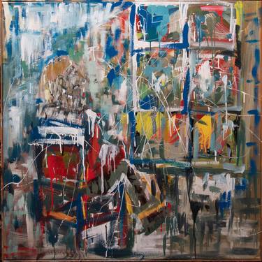 Original Abstract Expressionism Family Paintings by nicola damiani