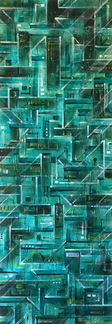 Original Conceptual Abstract Paintings by Christopher van Rensburg