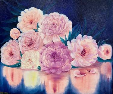 Original Floral Paintings by Olga Isaieva
