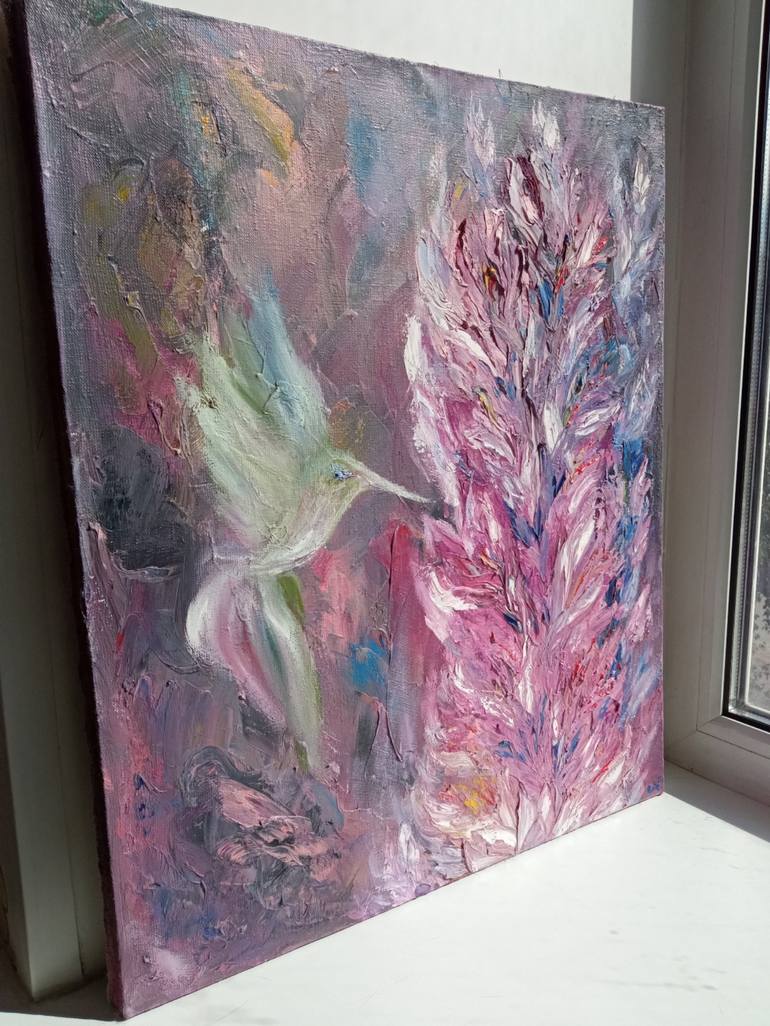 Original Impressionism Floral Painting by Olga Savchenko