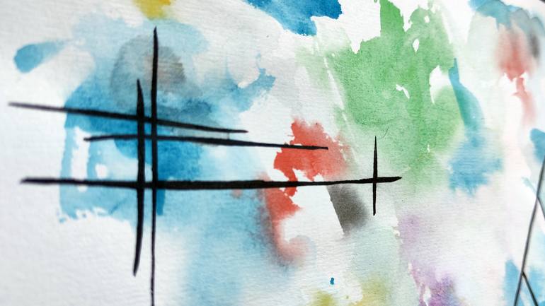 Original Abstract Nature Painting by Iren Zhorushkina