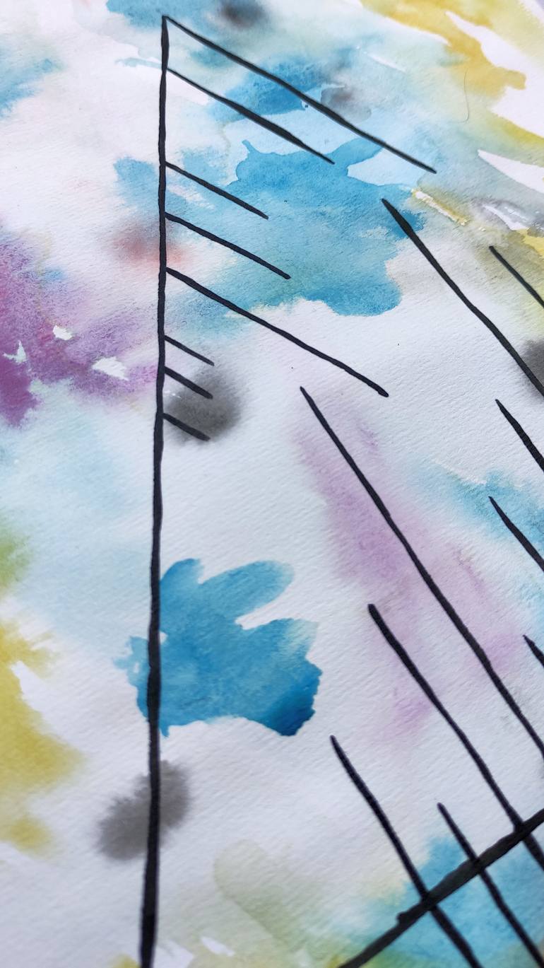 Original Abstract Nature Painting by Iren Zhorushkina