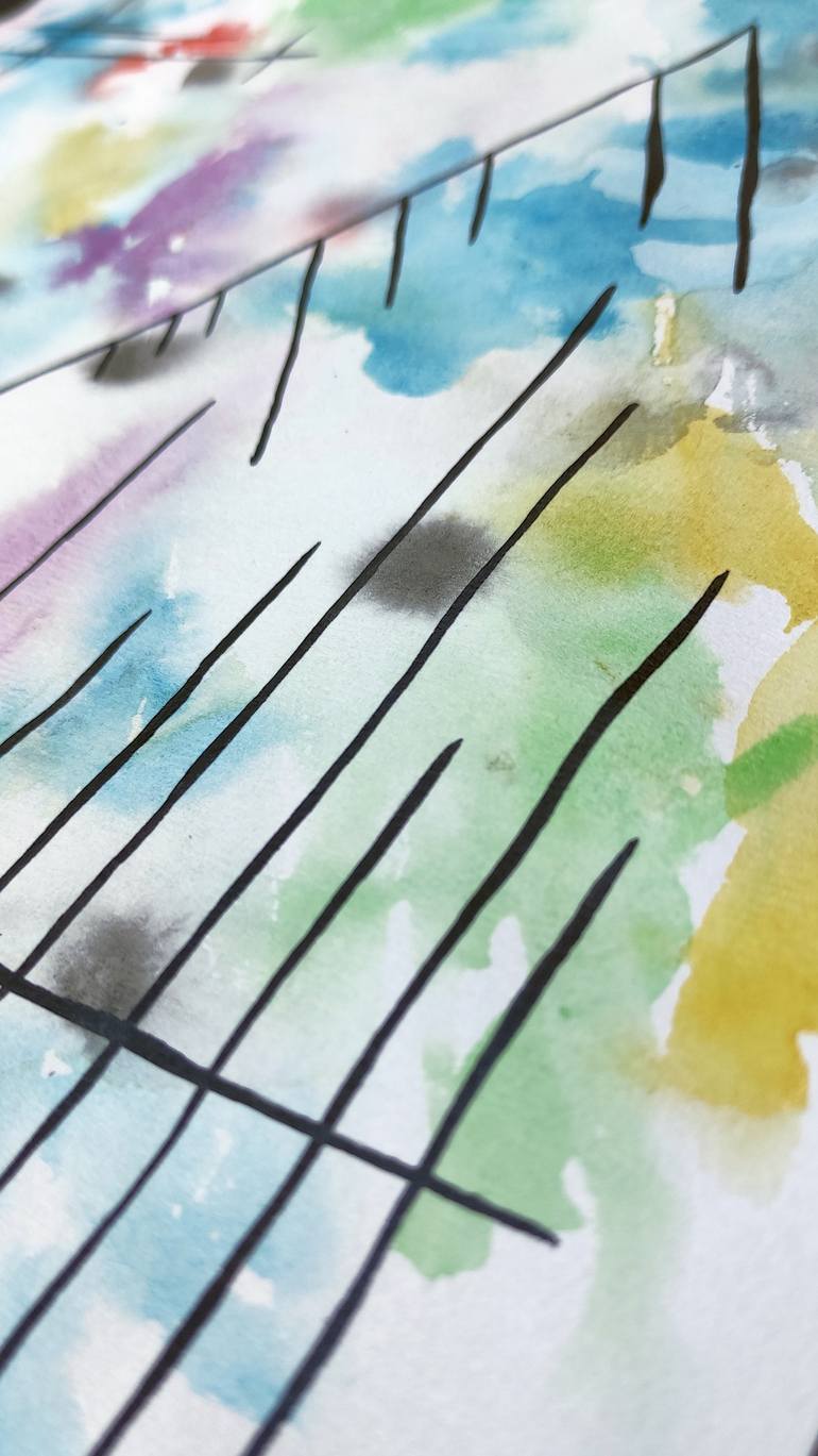 Original Abstract Nature Painting by Iren Zhorushkina