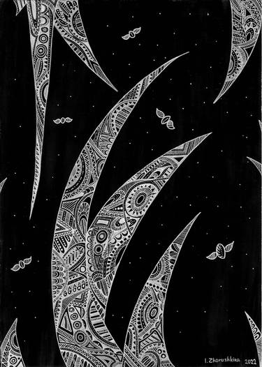 Print of Patterns Drawings by Iren Zhorushkina
