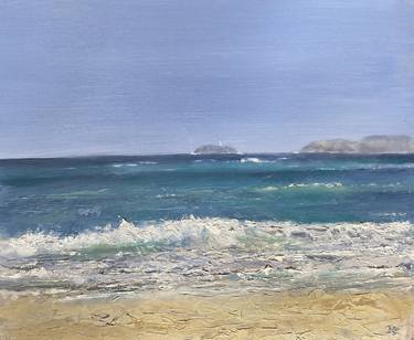 Original Impressionism Seascape Paintings by Janet Bird