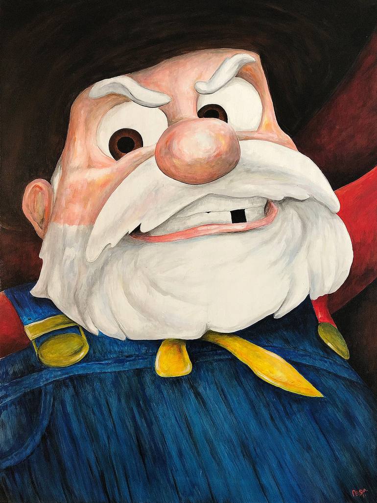 Stinky Pete Painting by Andres GONZALEZ | Saatchi Art