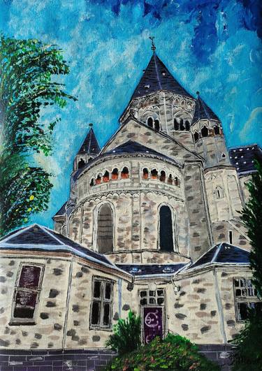 Print of Impressionism Architecture Paintings by Tidarat Menet
