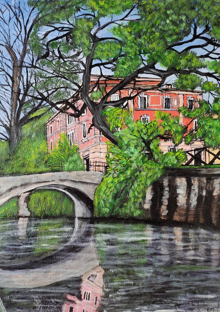 Around the bridge - Print
