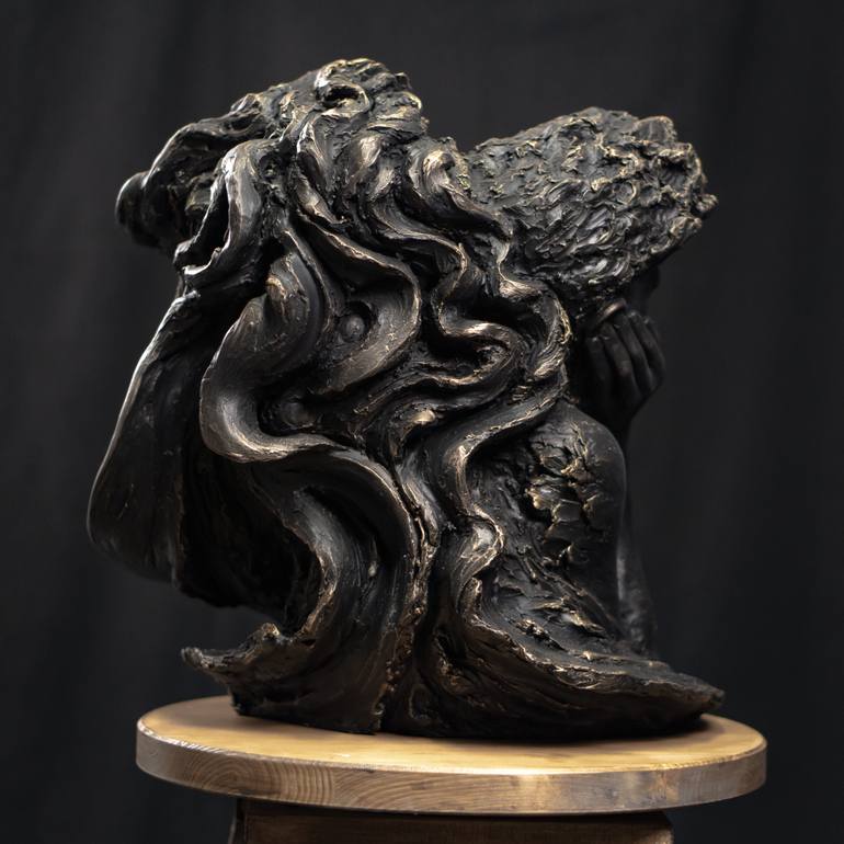 Original Contemporary People Sculpture by Roman Pivtoranis