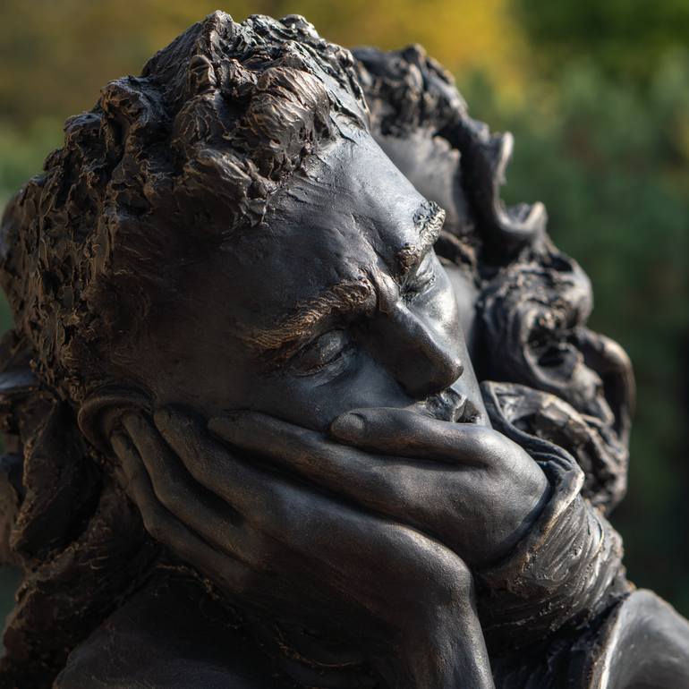 Original Contemporary People Sculpture by Roman Pivtoranis