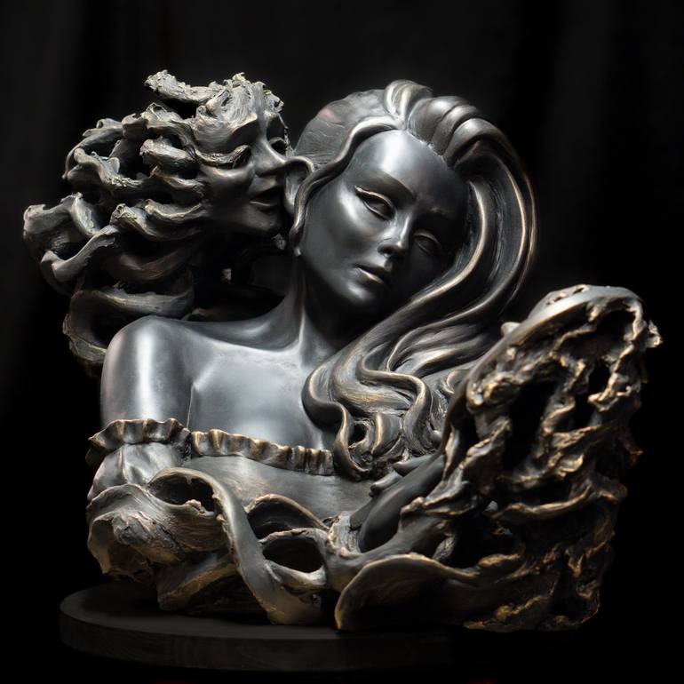 Original Contemporary Women Sculpture by Roman Pivtoranis