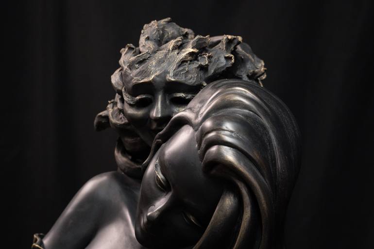 Original Contemporary Women Sculpture by Roman Pivtoranis