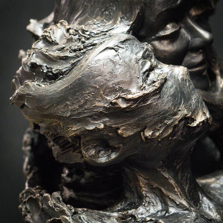 Original Contemporary People Sculpture by Roman Pivtoranis