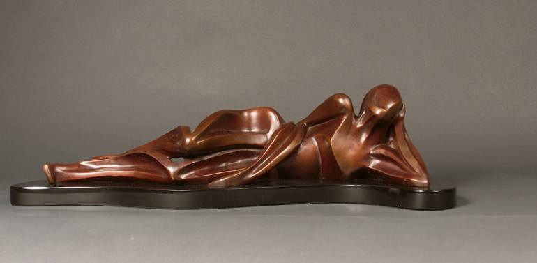 Original Figurative Women Sculpture by Marie Pierre Philippe Lohezic