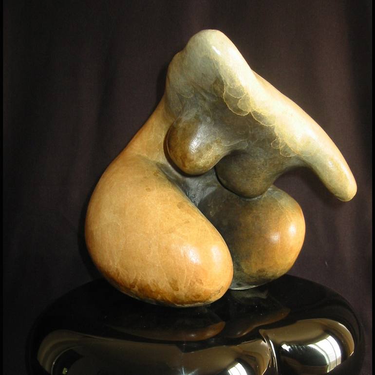Original Abstract Women Sculpture by Marie Pierre Philippe Lohezic