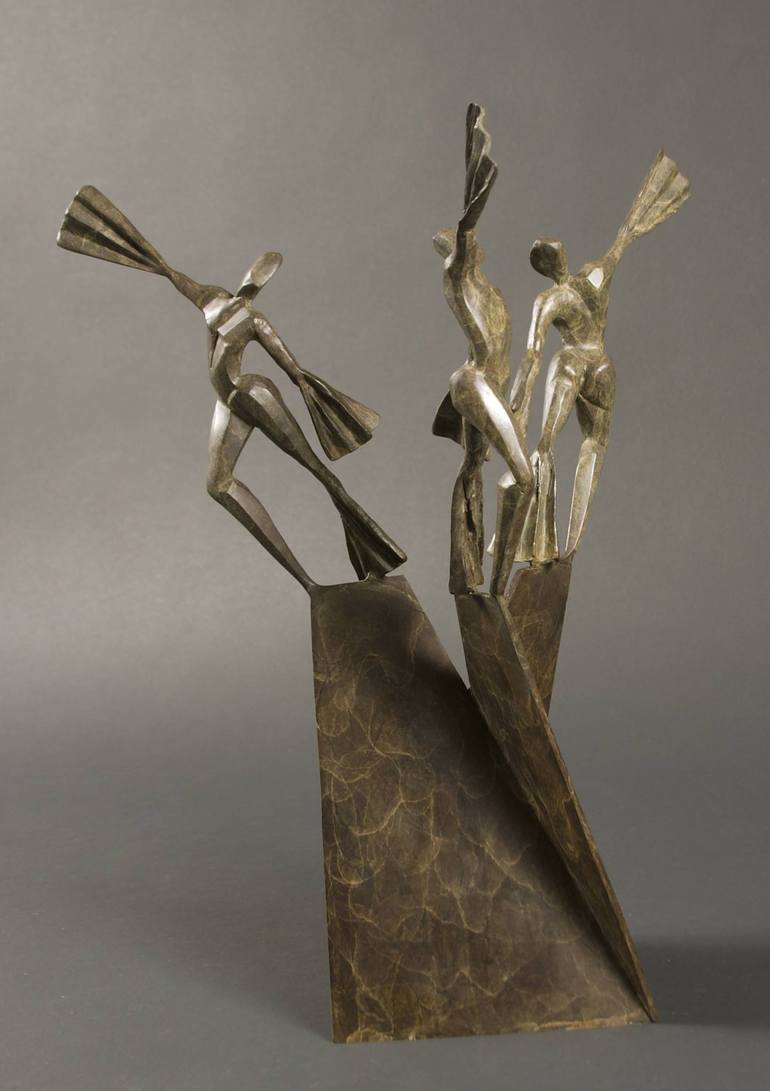 Original Performing Arts Sculpture by Marie Pierre Philippe Lohezic