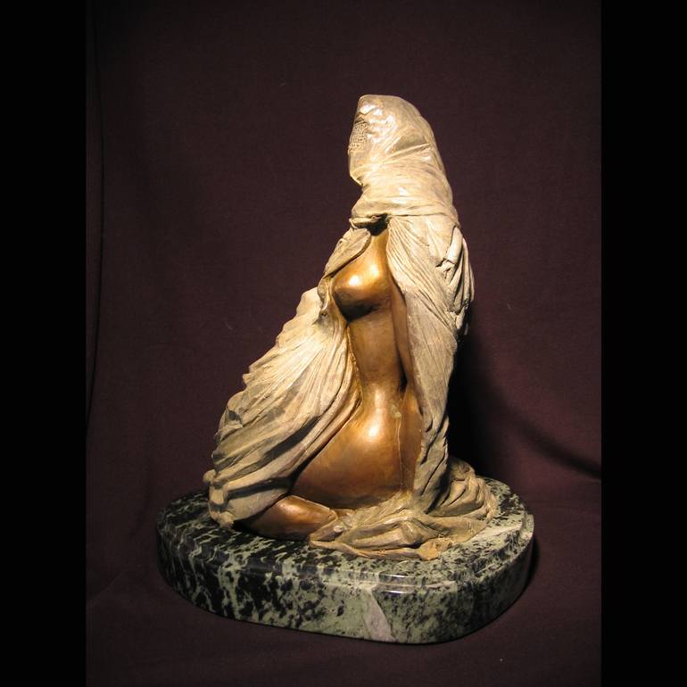 Original Conceptual Women Sculpture by Marie Pierre Philippe Lohezic
