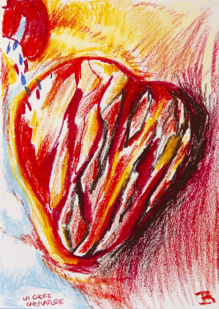 HEALING HEART Drawing by Raphaella MILANO Saatchi Art