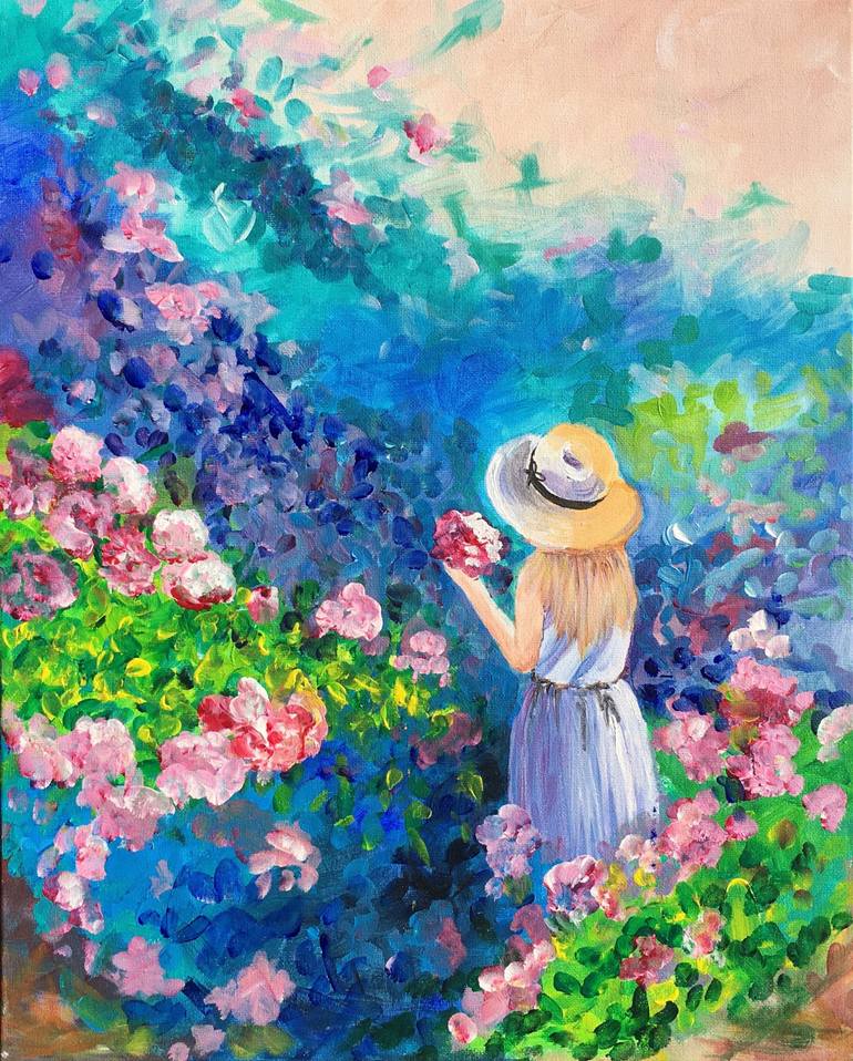 Original Fine Art Botanic Paintings by Sztella Bacsi