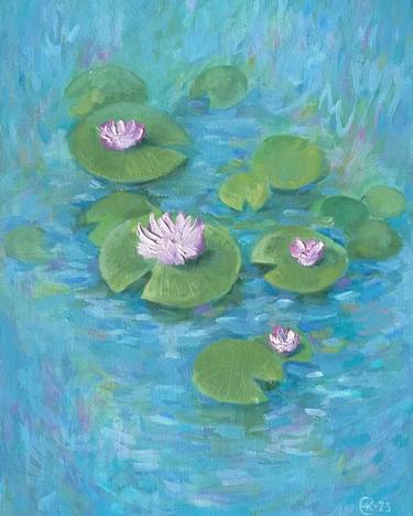 I remember how water lilies blooming thumb