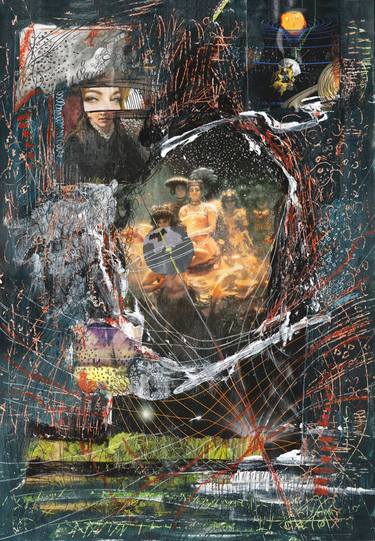 Print of Fantasy Collage by Viktoria Berezina