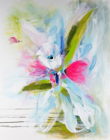 Original Abstract Paintings by Silvia Lehner