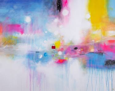 Original Abstract Paintings by Silvia Lehner