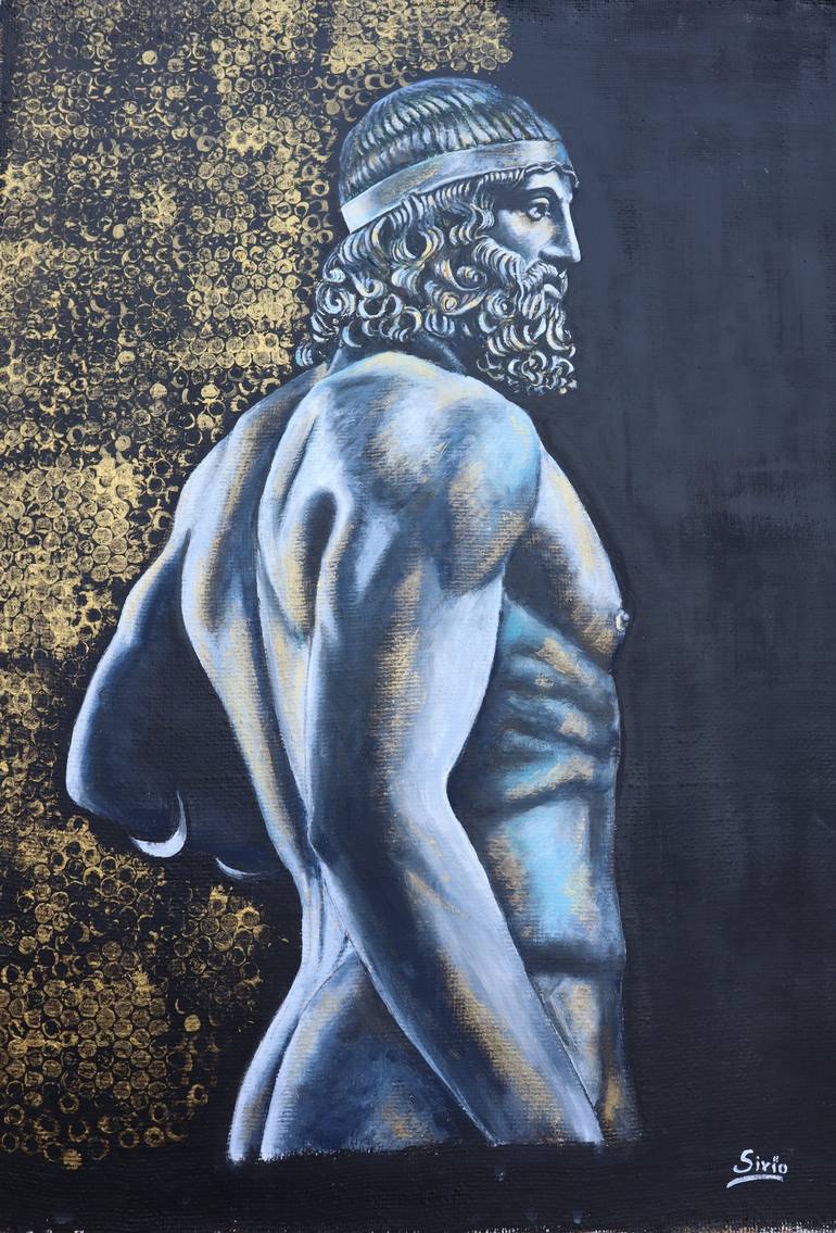 Original Classicism Classical Mythology Paintings by Elvira Sirio