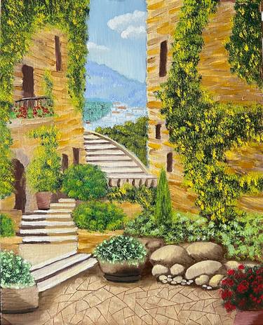 Print of Impressionism Landscape Paintings by Katrina Dominguez