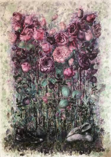 Print of Art Deco Floral Paintings by Jelena Jelsukova