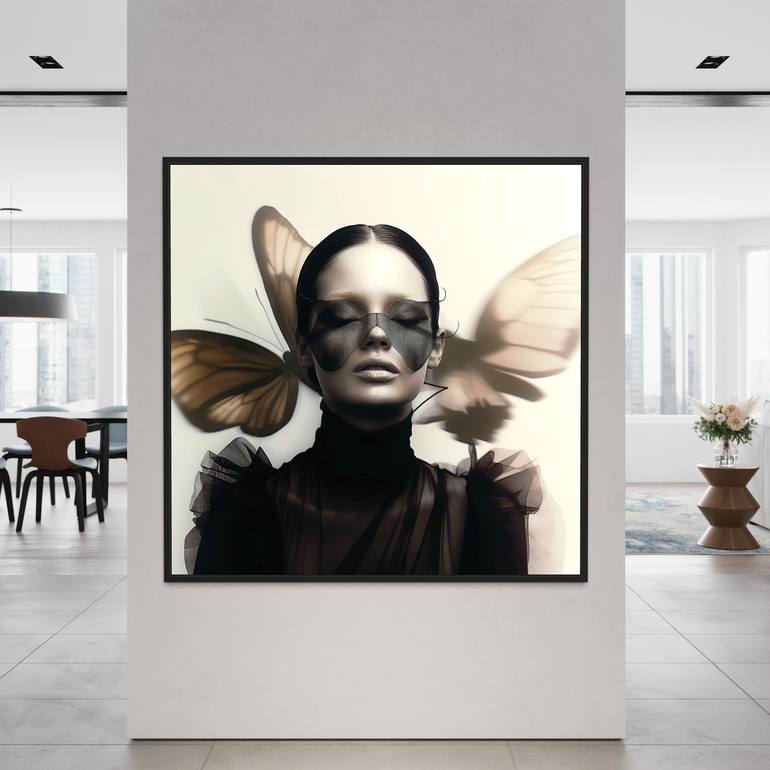 Original Contemporary Women Digital by Jordy Skye
