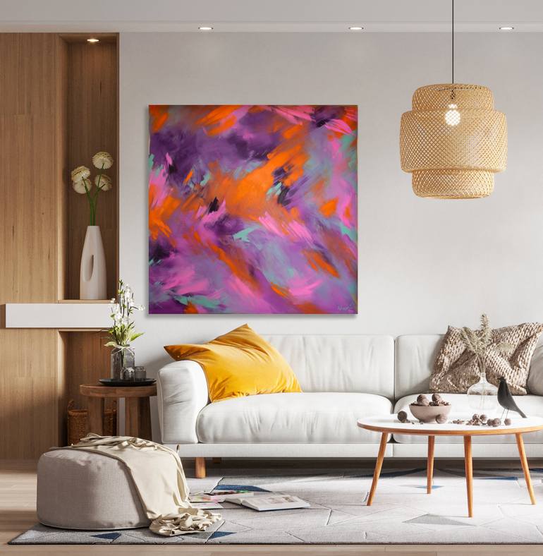 Original Expressionism Abstract Painting by Štěpánka Navarová