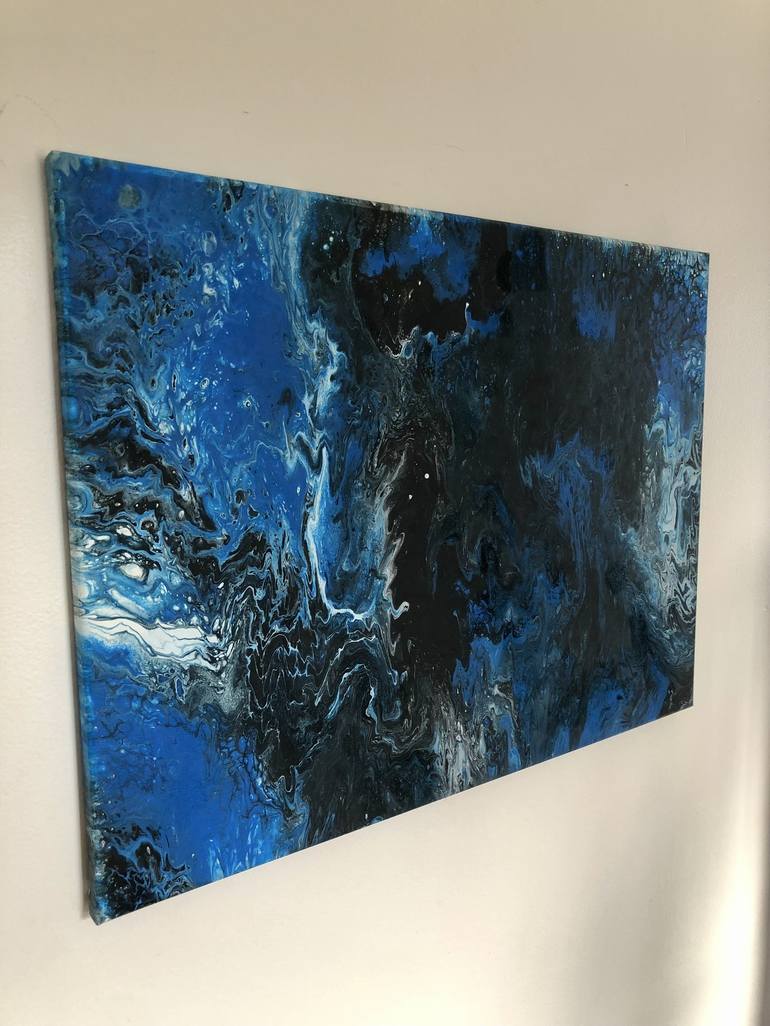 Original Abstract Expressionism Abstract Painting by Adam Jones