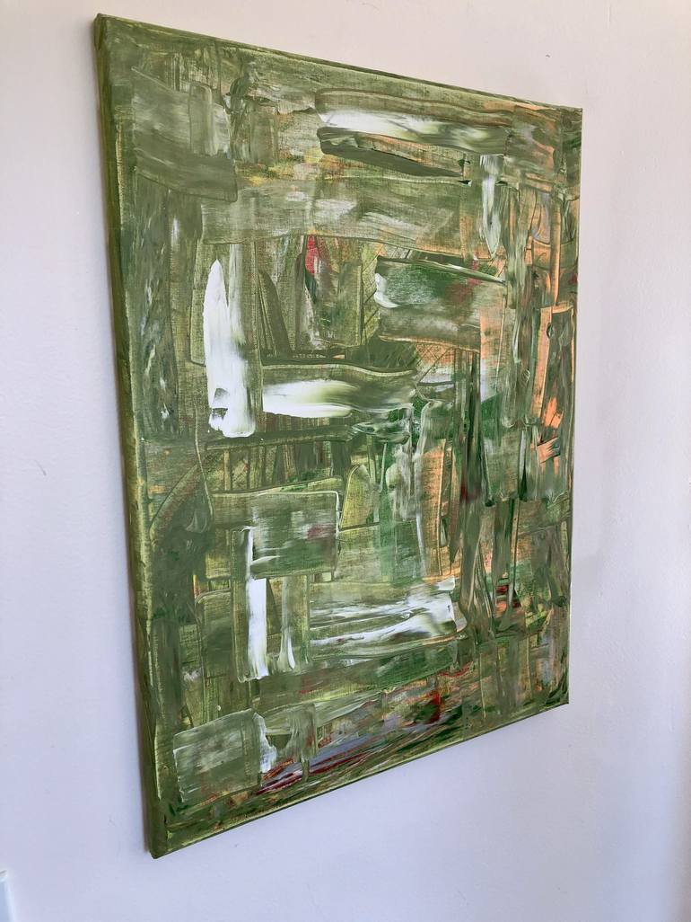 Original Abstract Expressionism Abstract Painting by Adam Jones