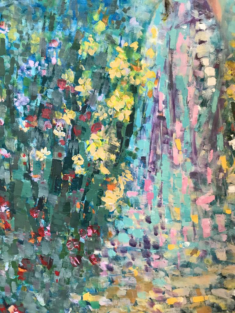 Original Impressionism Women Painting by Maryam Assarpour