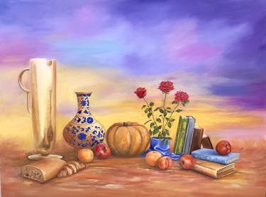Original Realism Still Life Paintings by Hafiz Hassan